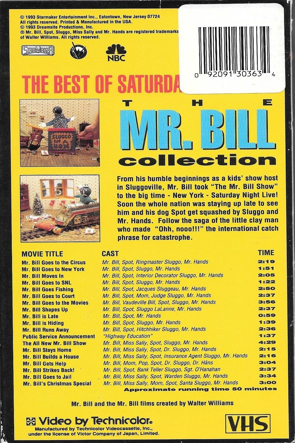 The Best of Saturday Night Live: The Mr. Bill Collection