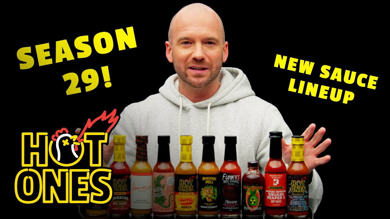 Hot Ones Season 0 :Episode 61  Sean Evans Reveals the Season 29 Hot Sauce Lineup