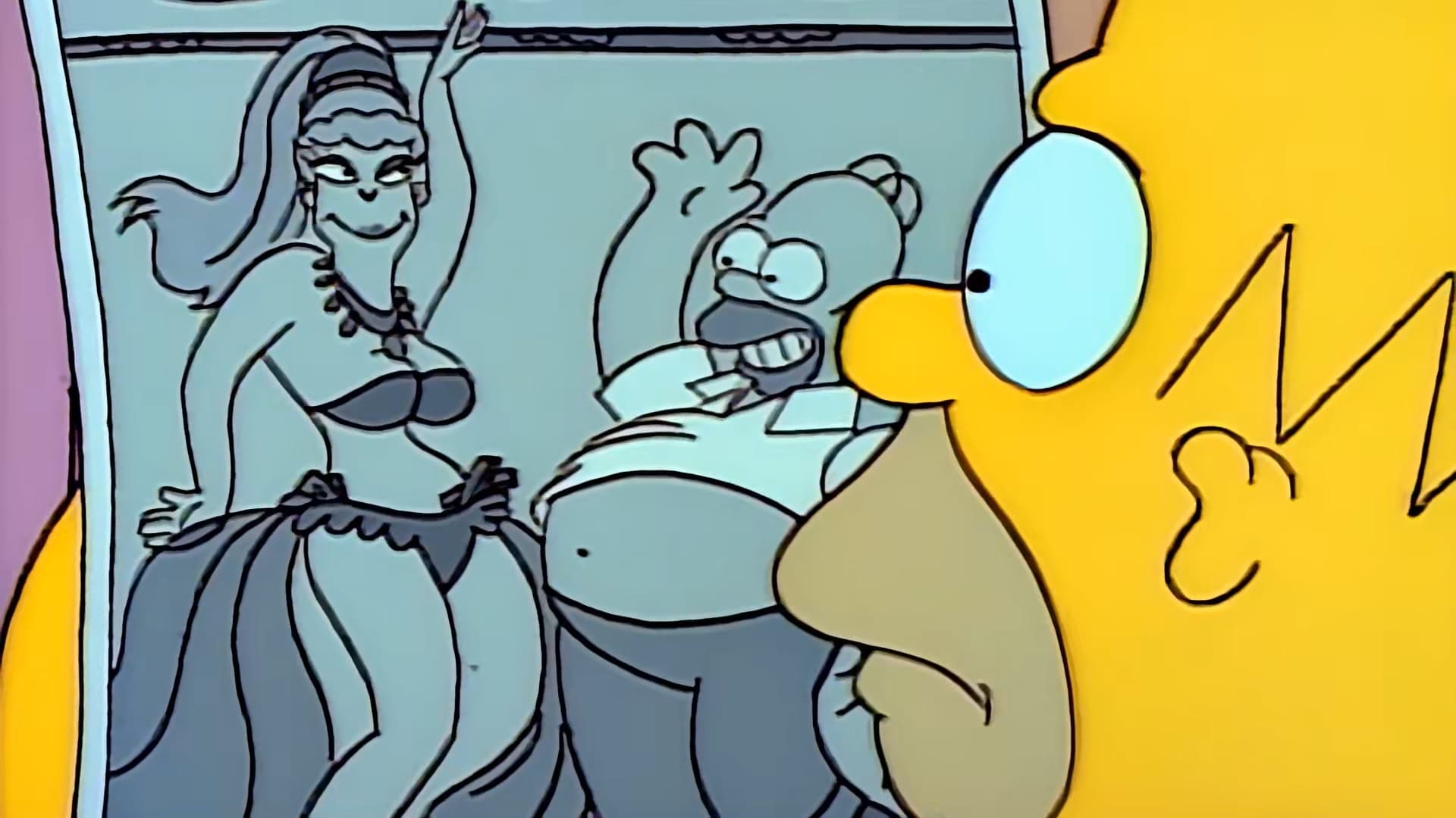 The Simpsons Season 1 :Episode 10  Homer's Night Out