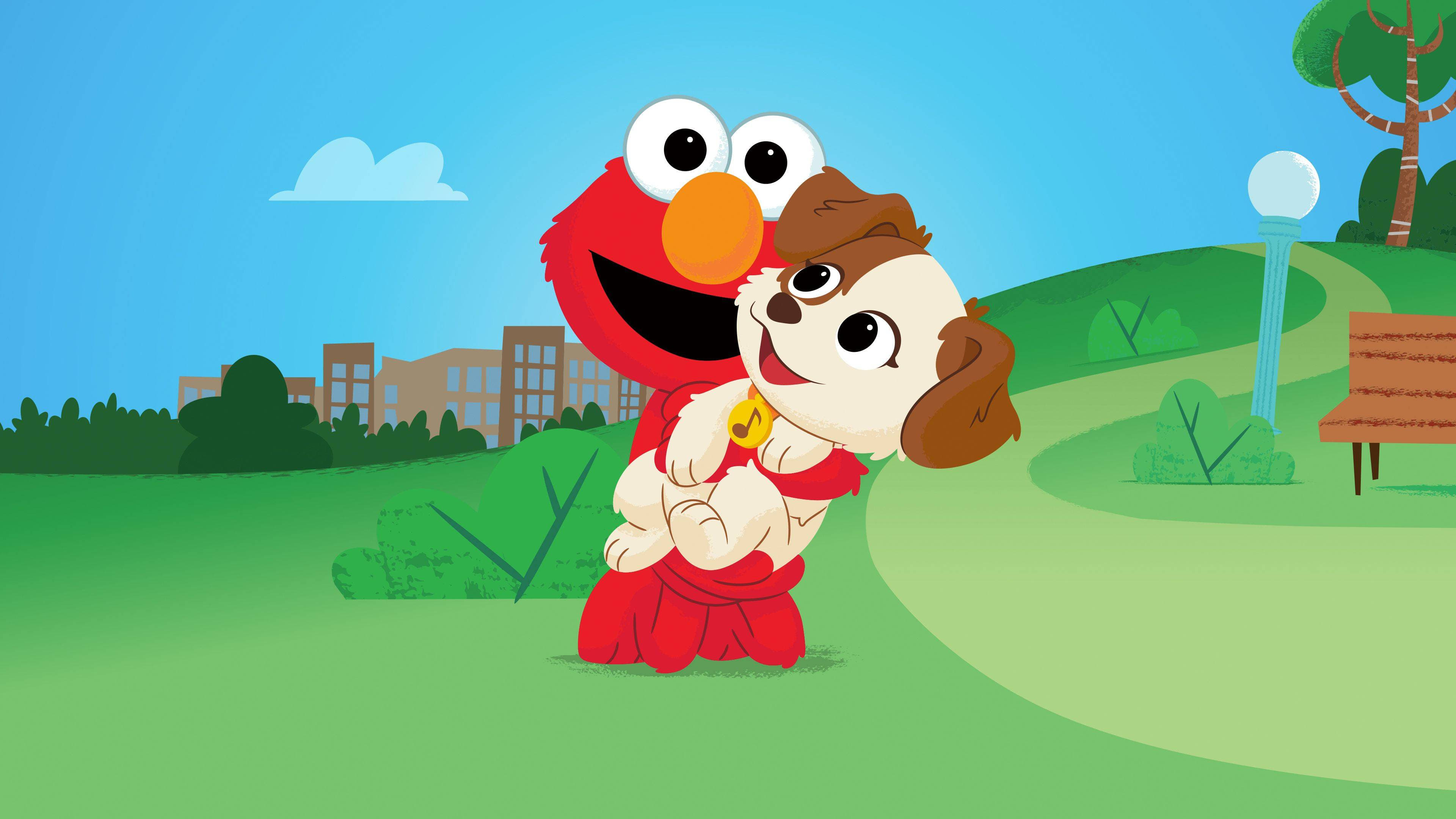 Amigos Peludos por Siempre: Elmo y su Nuevo Perrito