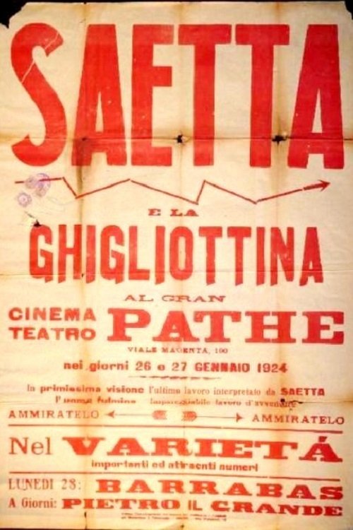 Saetta e la ghigliottina Saetta e la ghigliottina