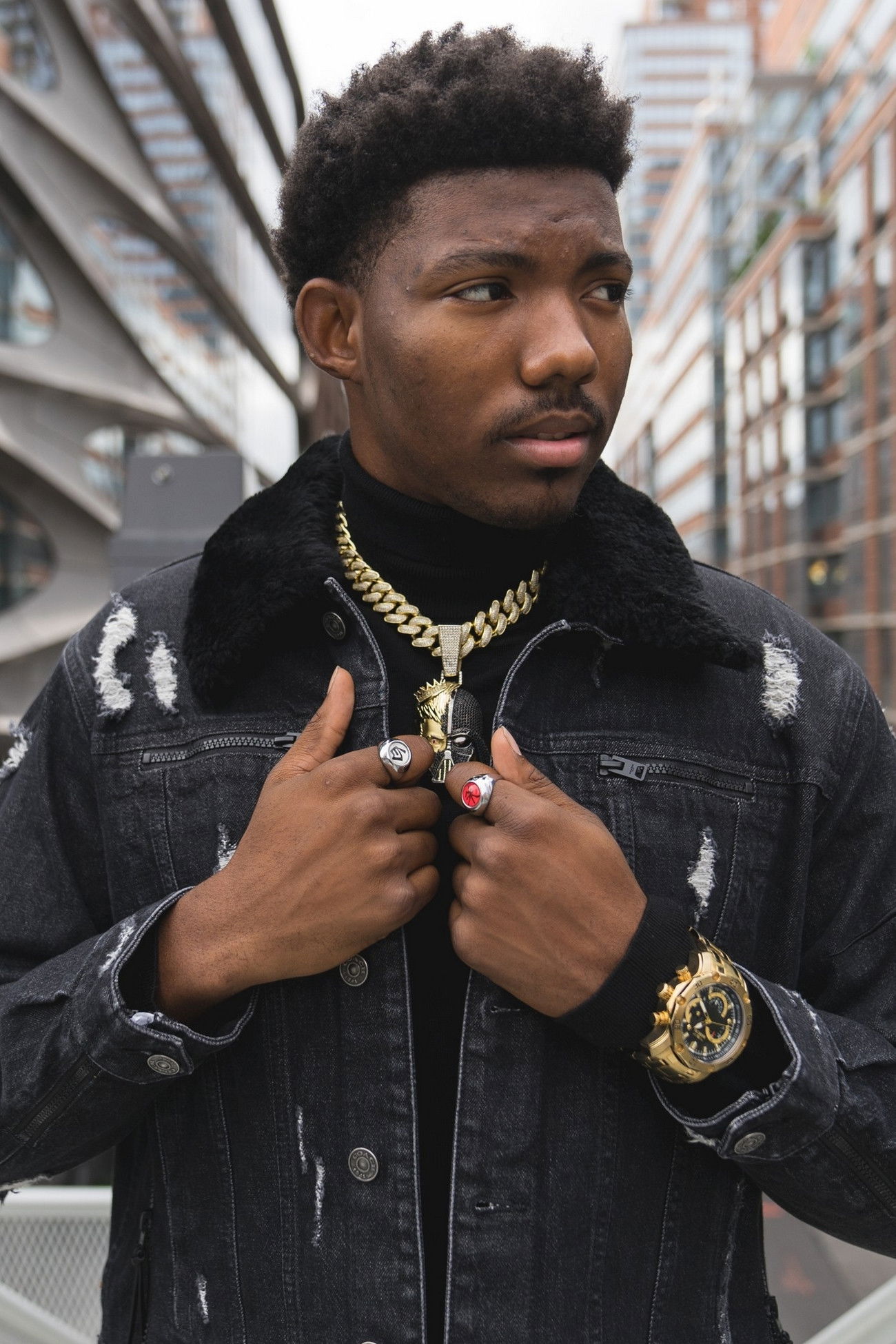 et billede af Dominique Barrett