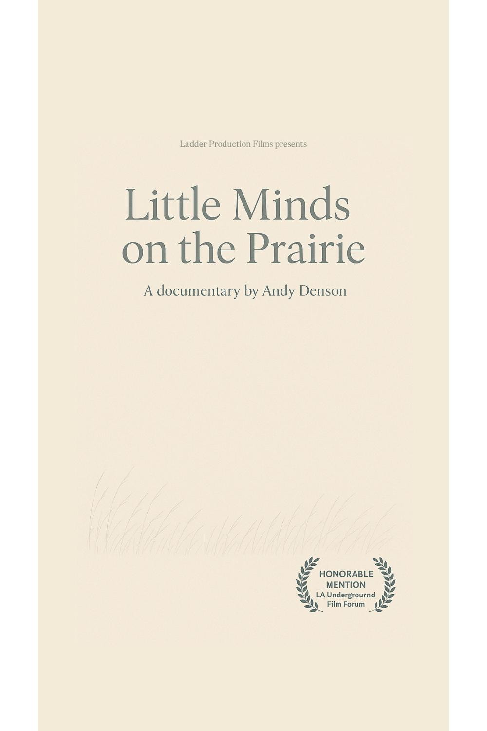 Little Minds on the Prairie