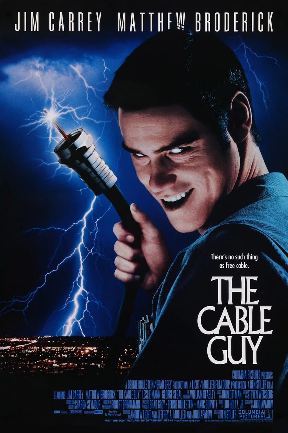 The Cable Guy Movie poster