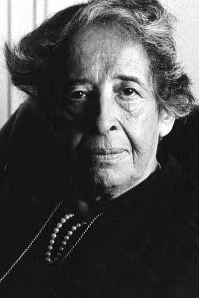 et billede af Hannah Arendt