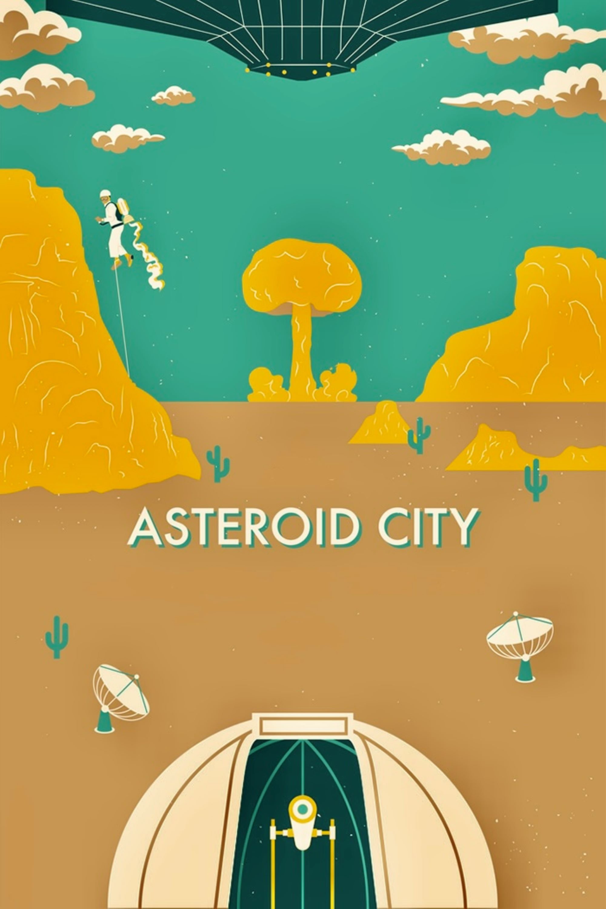 Asteroid City Movie poster