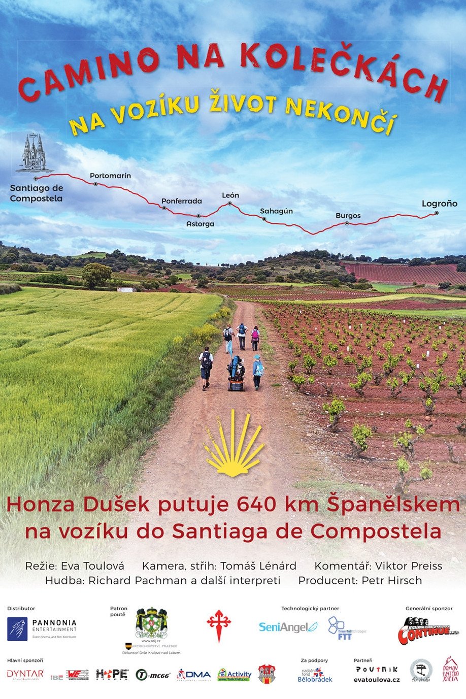 Camino na kolečkách Camino na kolečkách