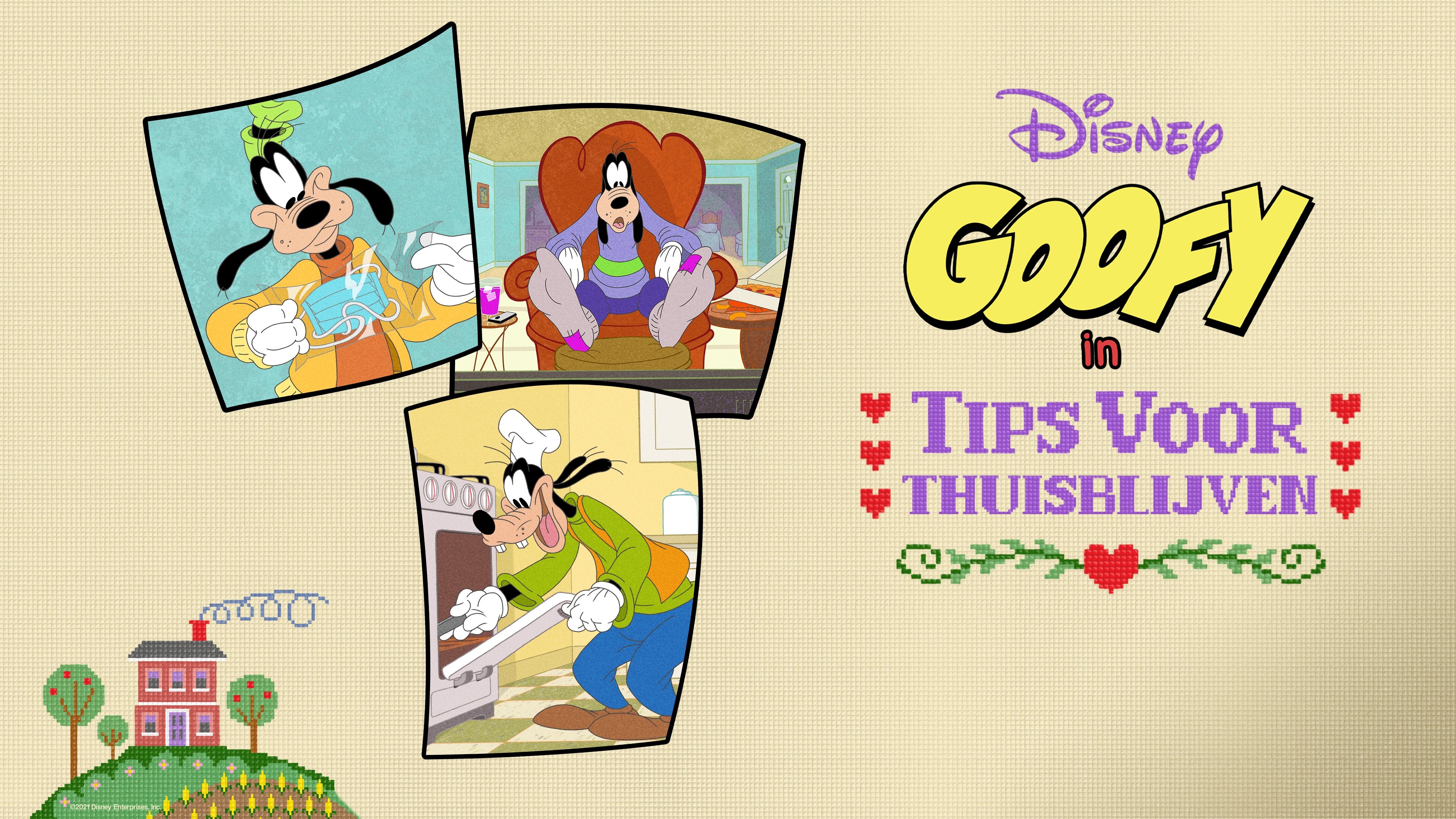 Disney Presents Goofy in How to Stay at Home