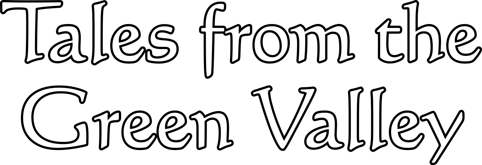 Tales from the Green Valley Logo