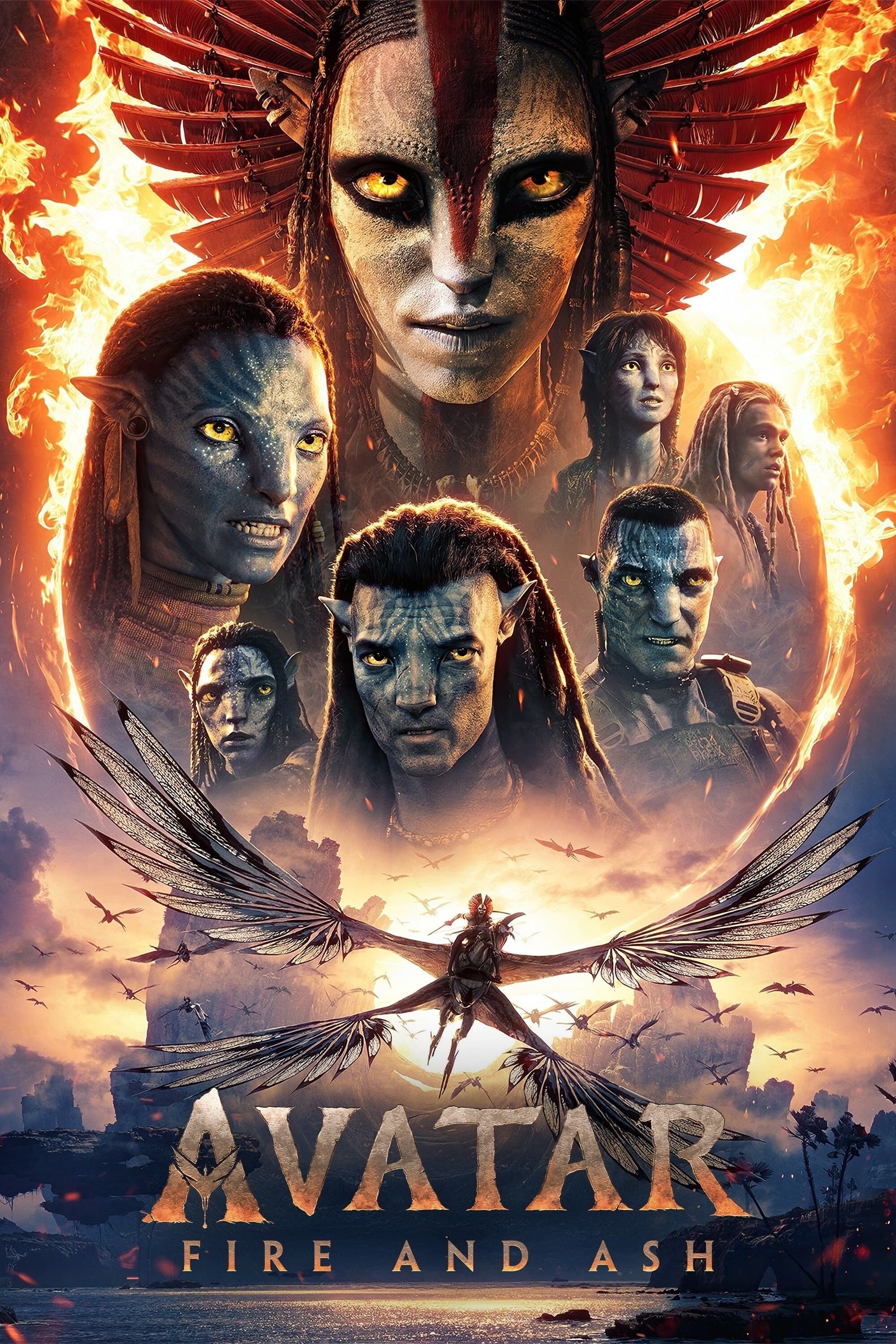 Avatar: Fire and Ash poster cover