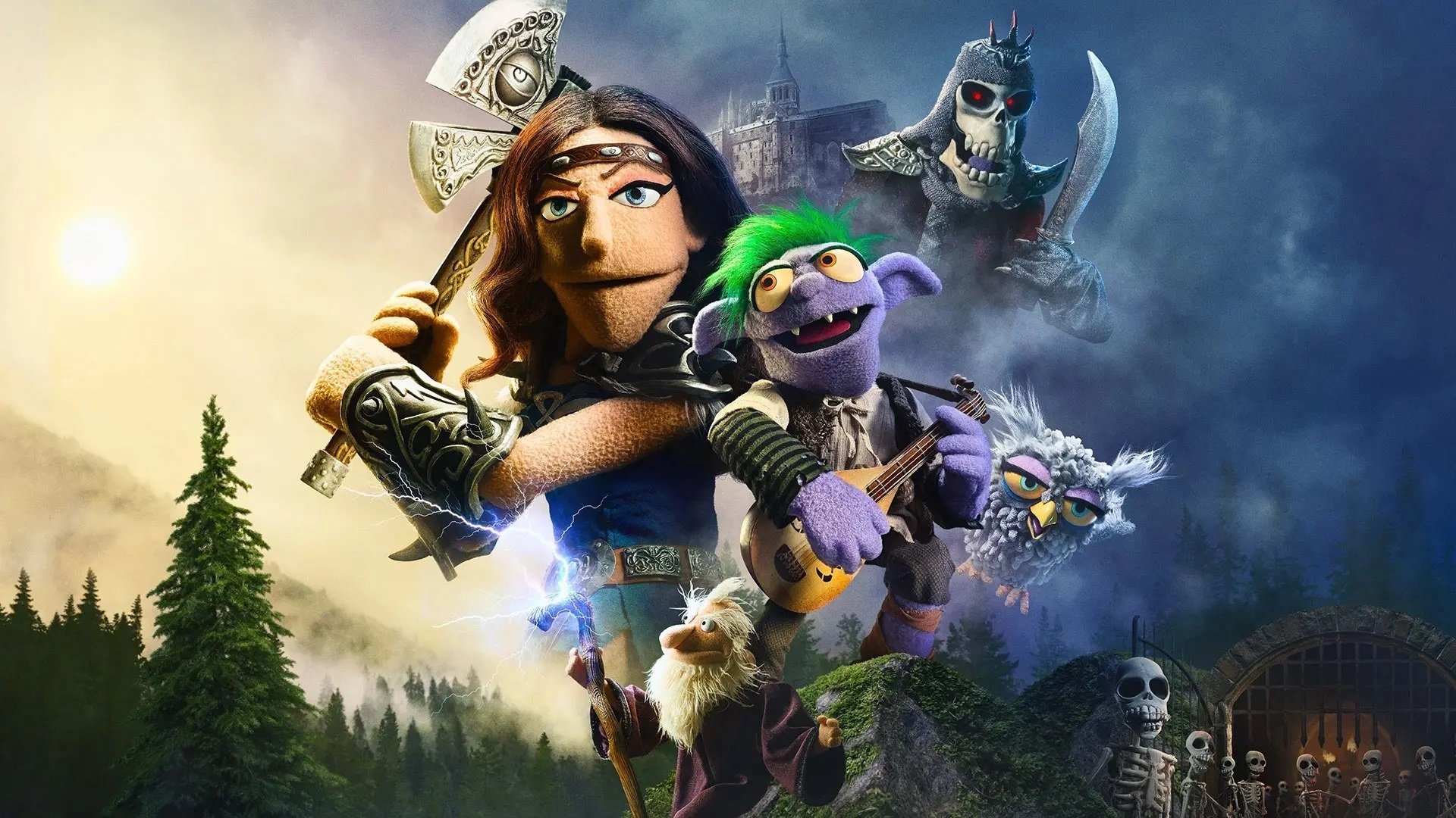 banner da série A Bárbara e O Troll