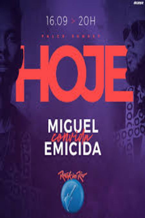 Poster for Miguel Convida Emicida - Rock in Rio 2017