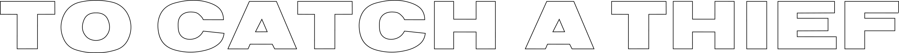 To Catch a Thief Logo