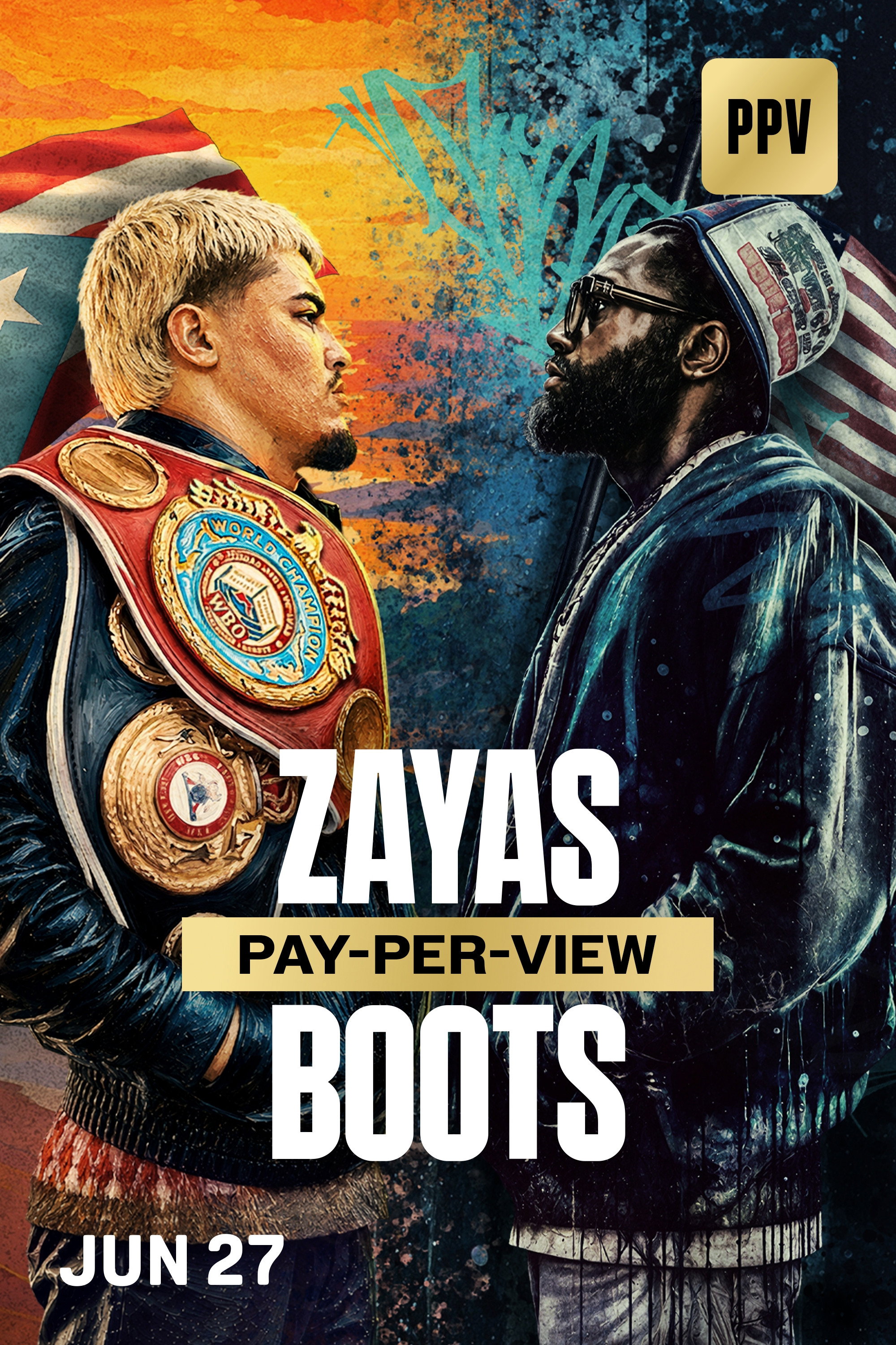 poster movie Xander Zayas vs. Jaron Ennis