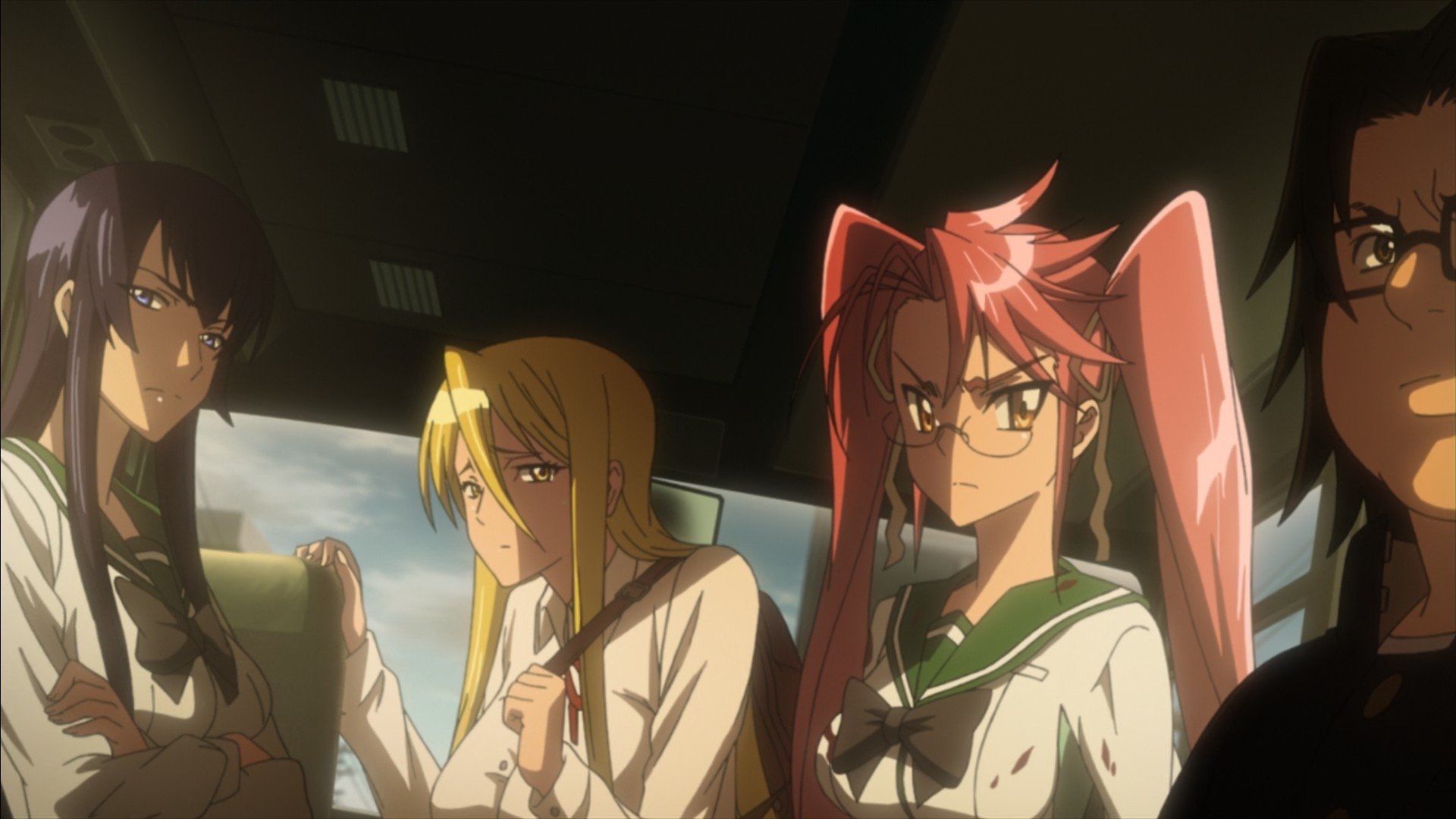 highschool of the dead blonde highschool of the dead blonde