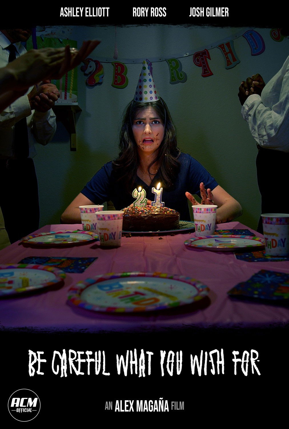 Plakat, der markedsfører Be Careful What You Wish For | Short Horror Film