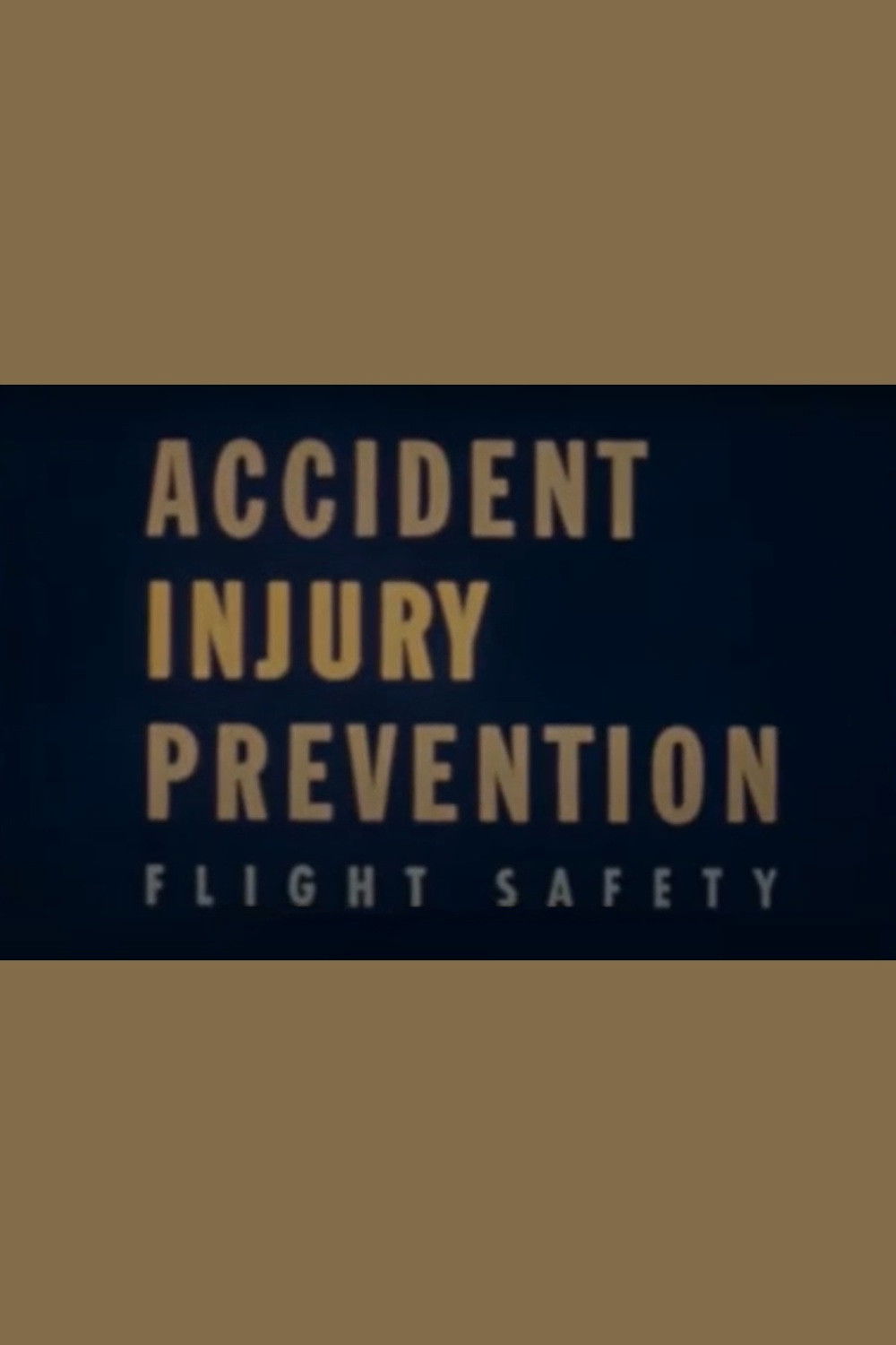 Accident Injury Prevention
