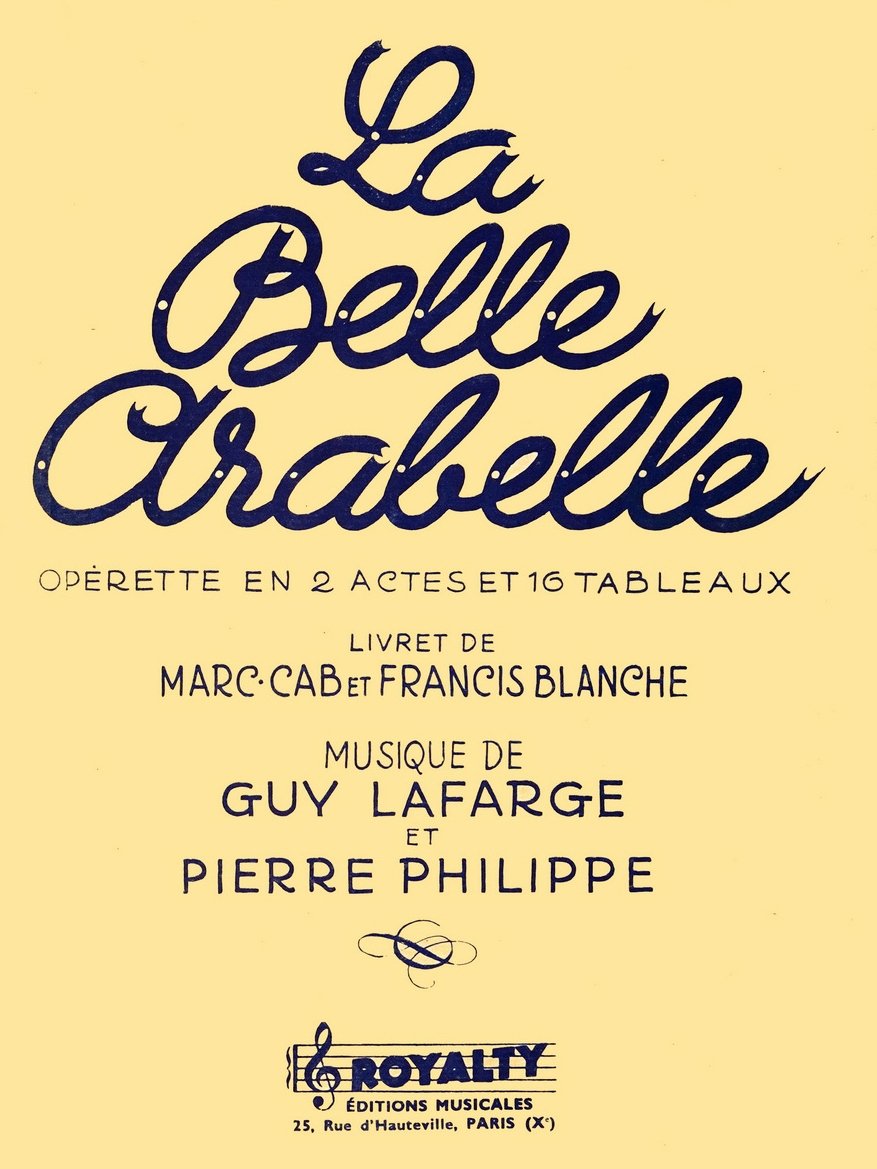 La Belle Arabelle La Belle Arabelle