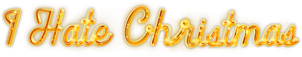 I Hate Christmas Logo