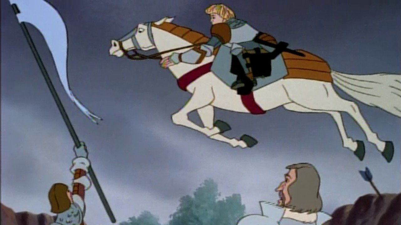 Animated Hero Classics: Joan of Arc background