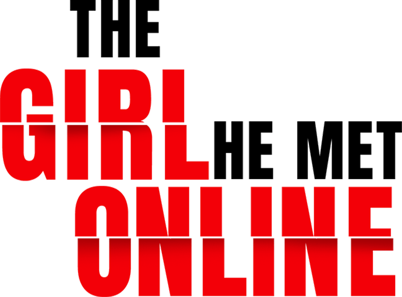 The Girl He Met Online Logo