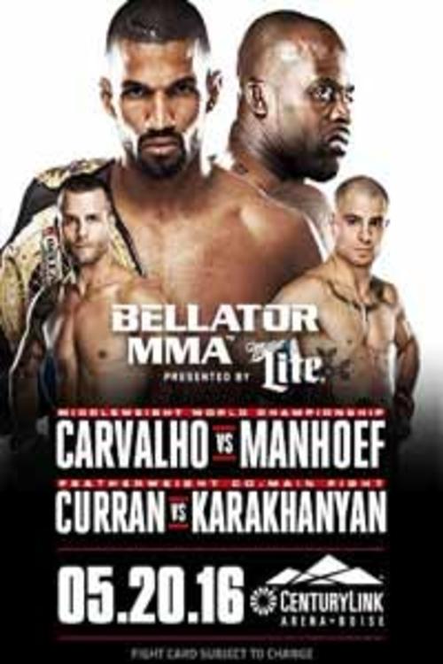 Bellator 155: Carvalho vs. Manhoef Bellator 155: Carvalho vs. Manhoef