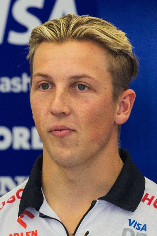 et billede af Liam Lawson