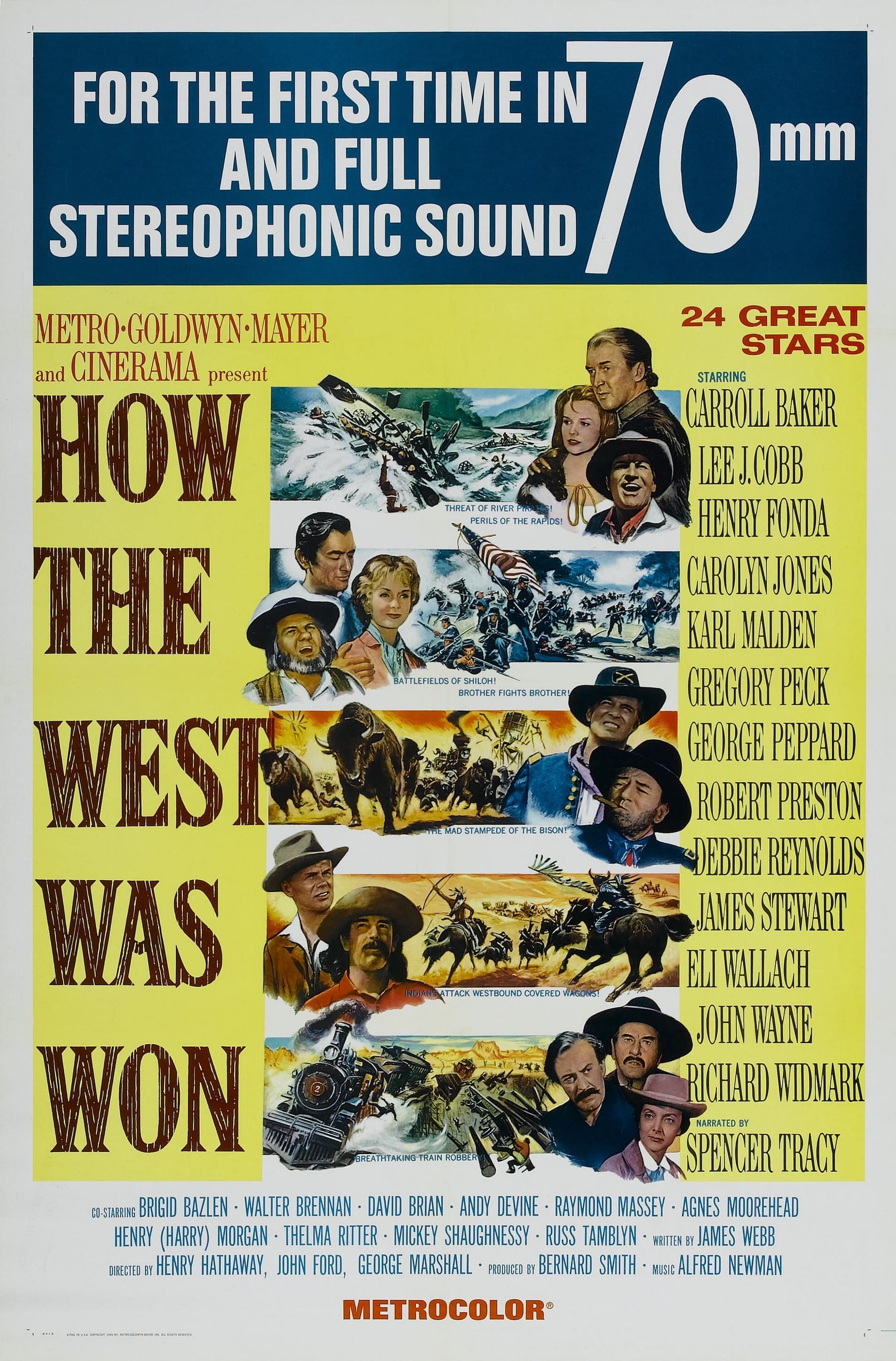 How the West Was Won Movie poster