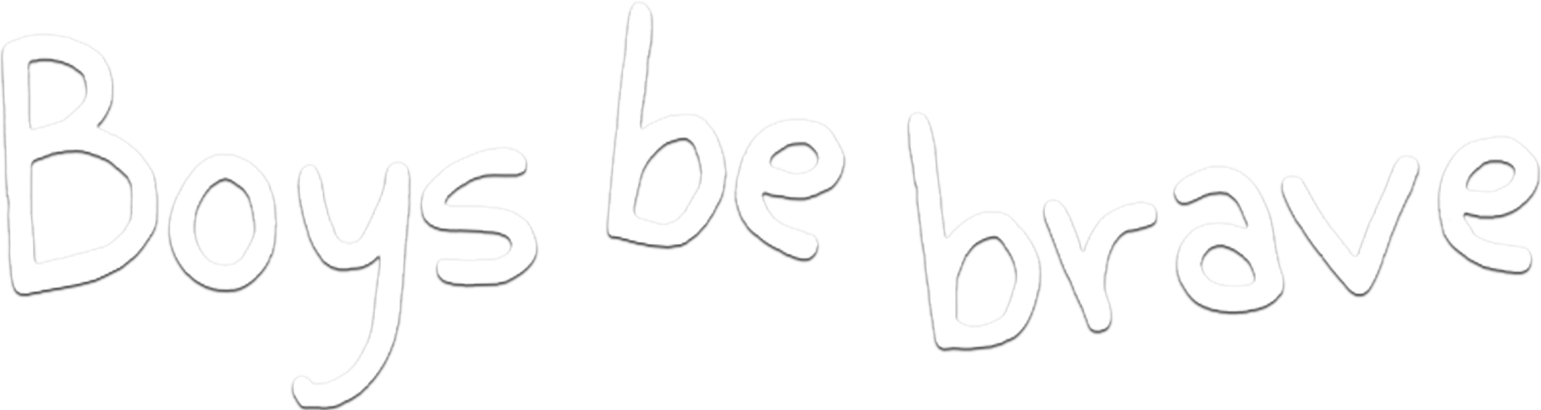 Boys Be Brave! Logo