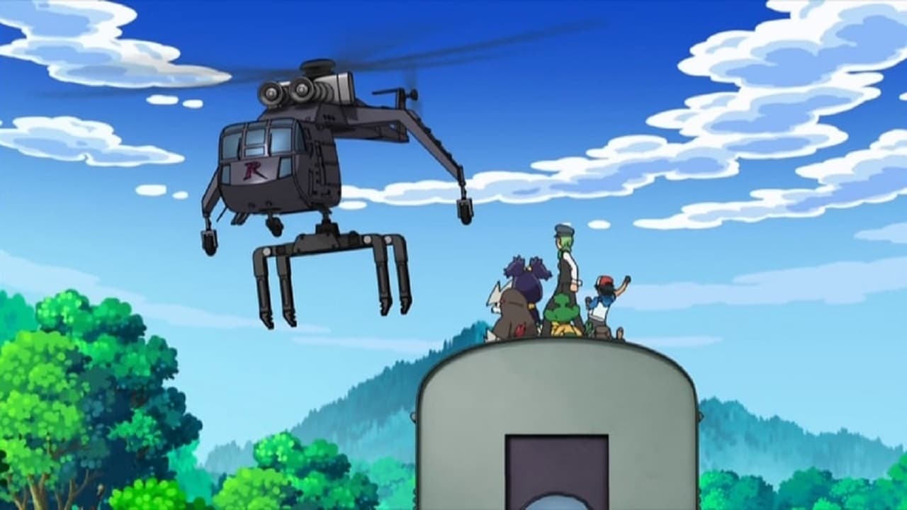 Pokémon Season 14 :Episode 48  Flat-out Run! Battle Subway!! - Part 1
