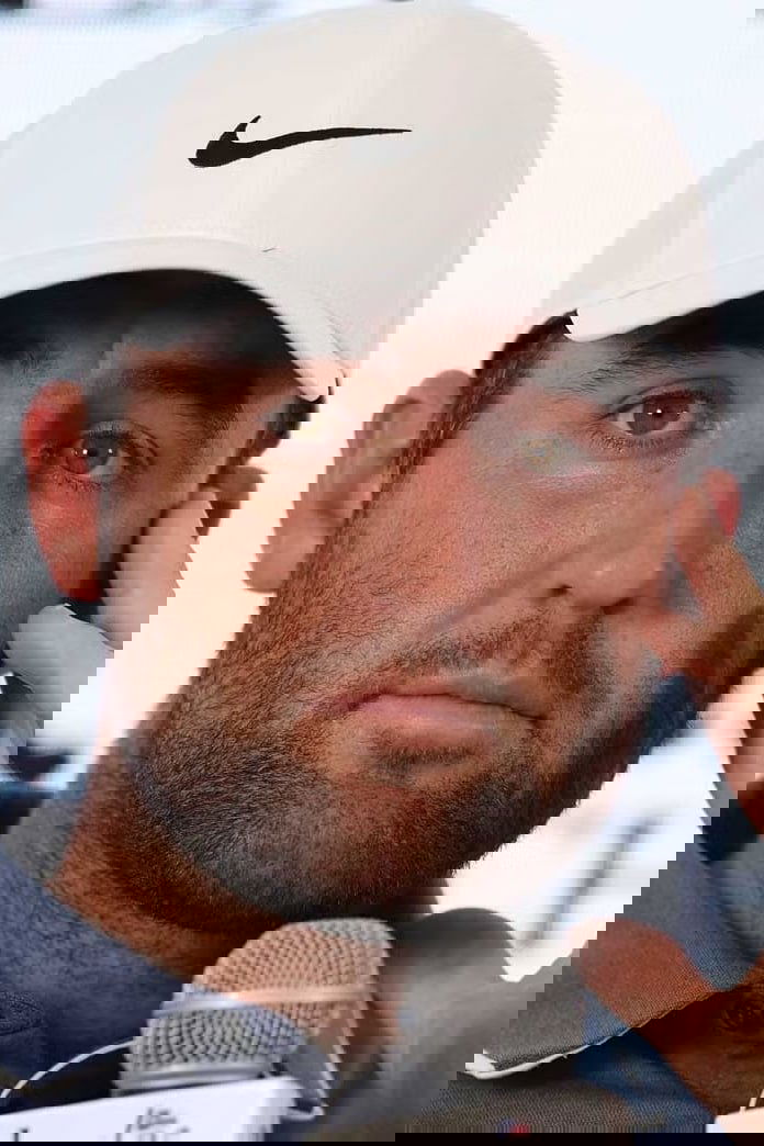 et billede af Scottie Scheffler