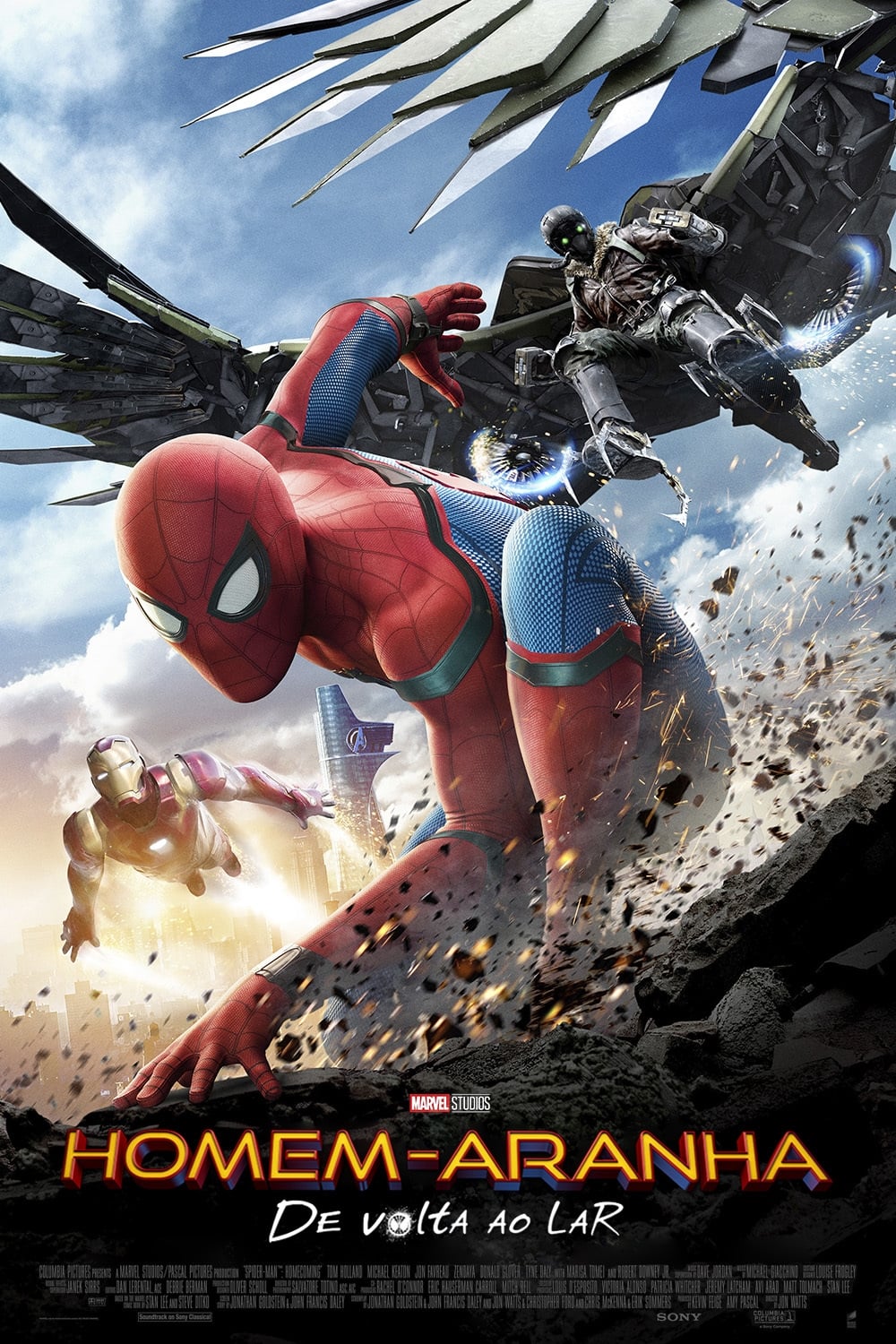 capa Homem-Aranha: De Volta ao Lar
