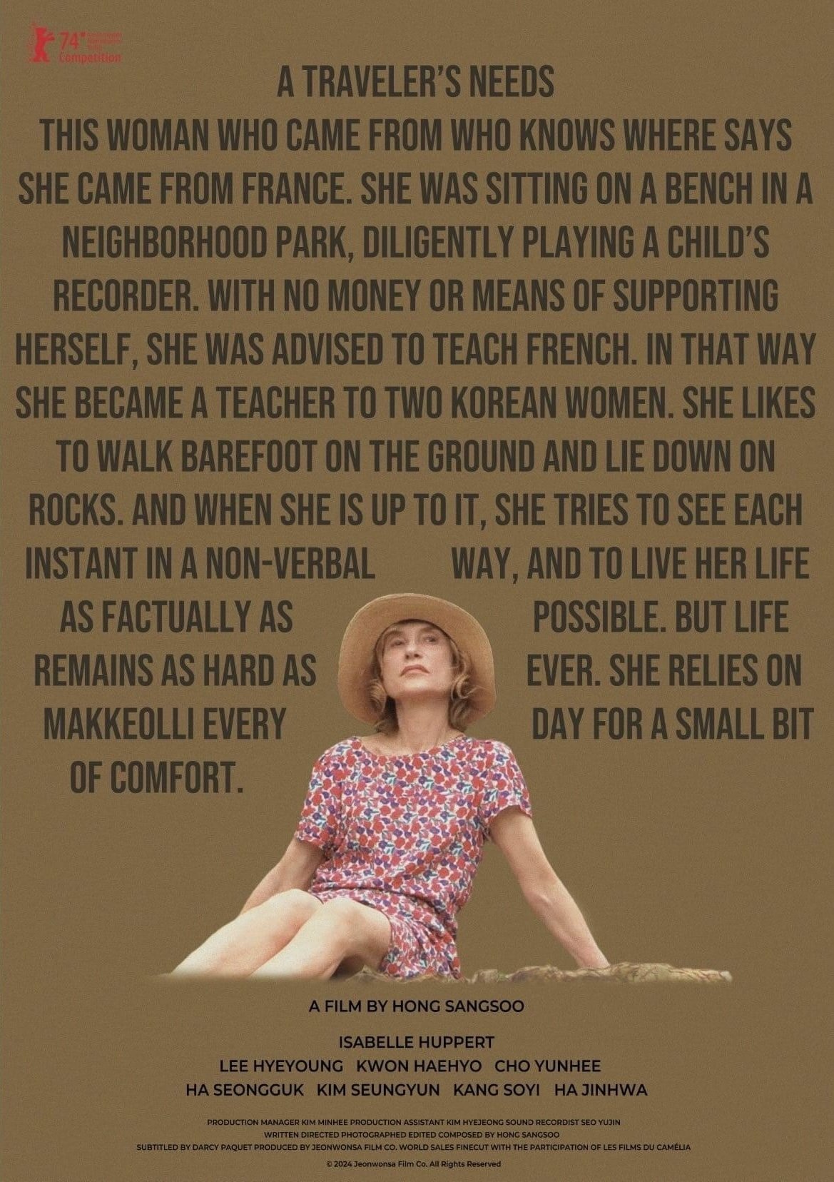 A Traveler's Needs