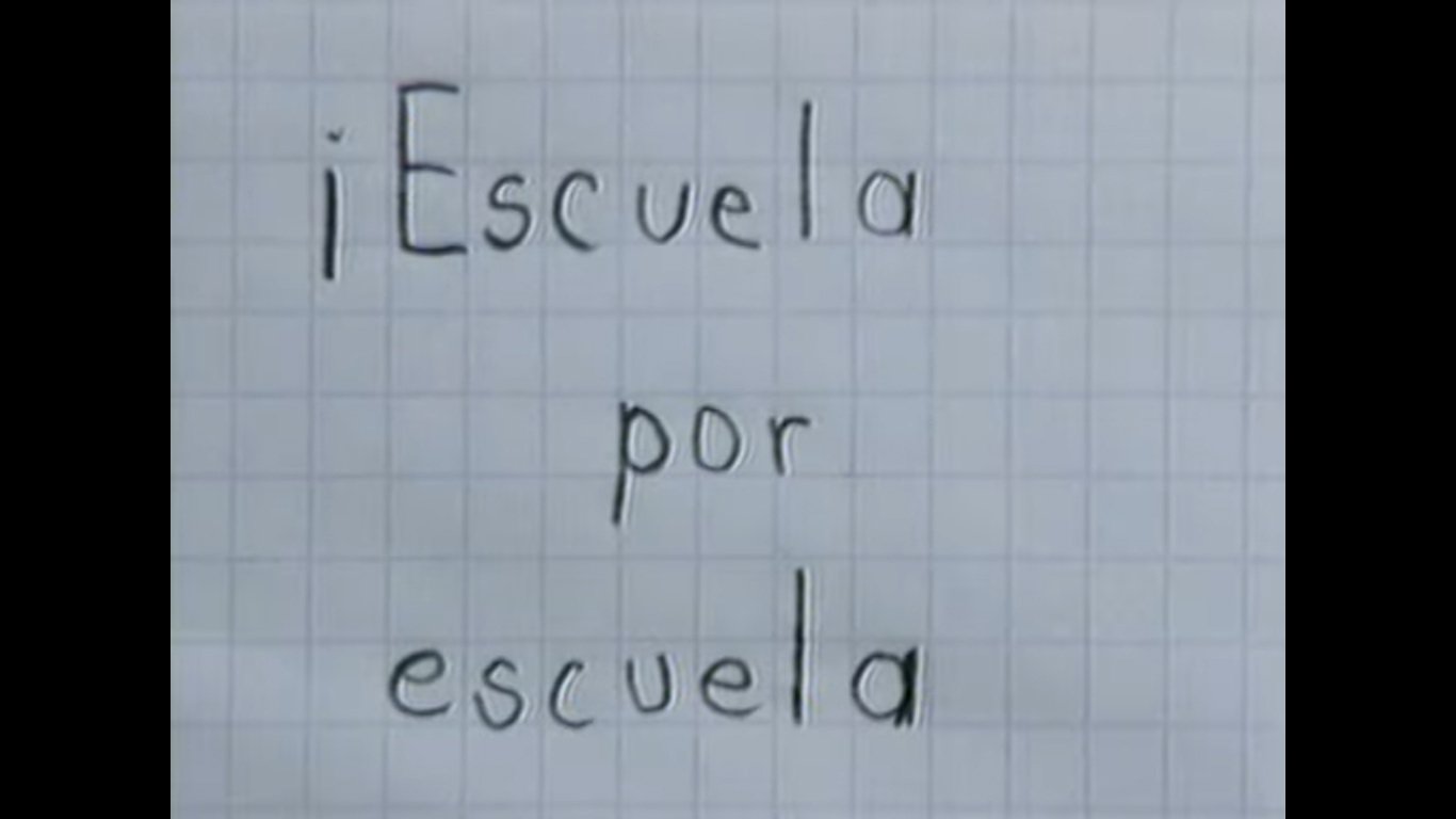 Imagem do Filme Escuela por escuela