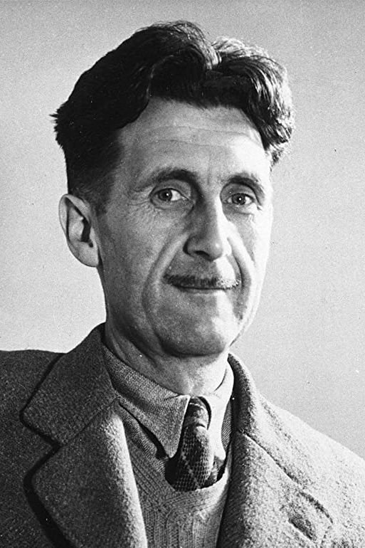 et billede af George Orwell