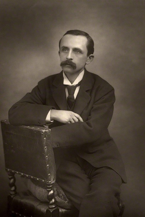 et billede af J.M. Barrie