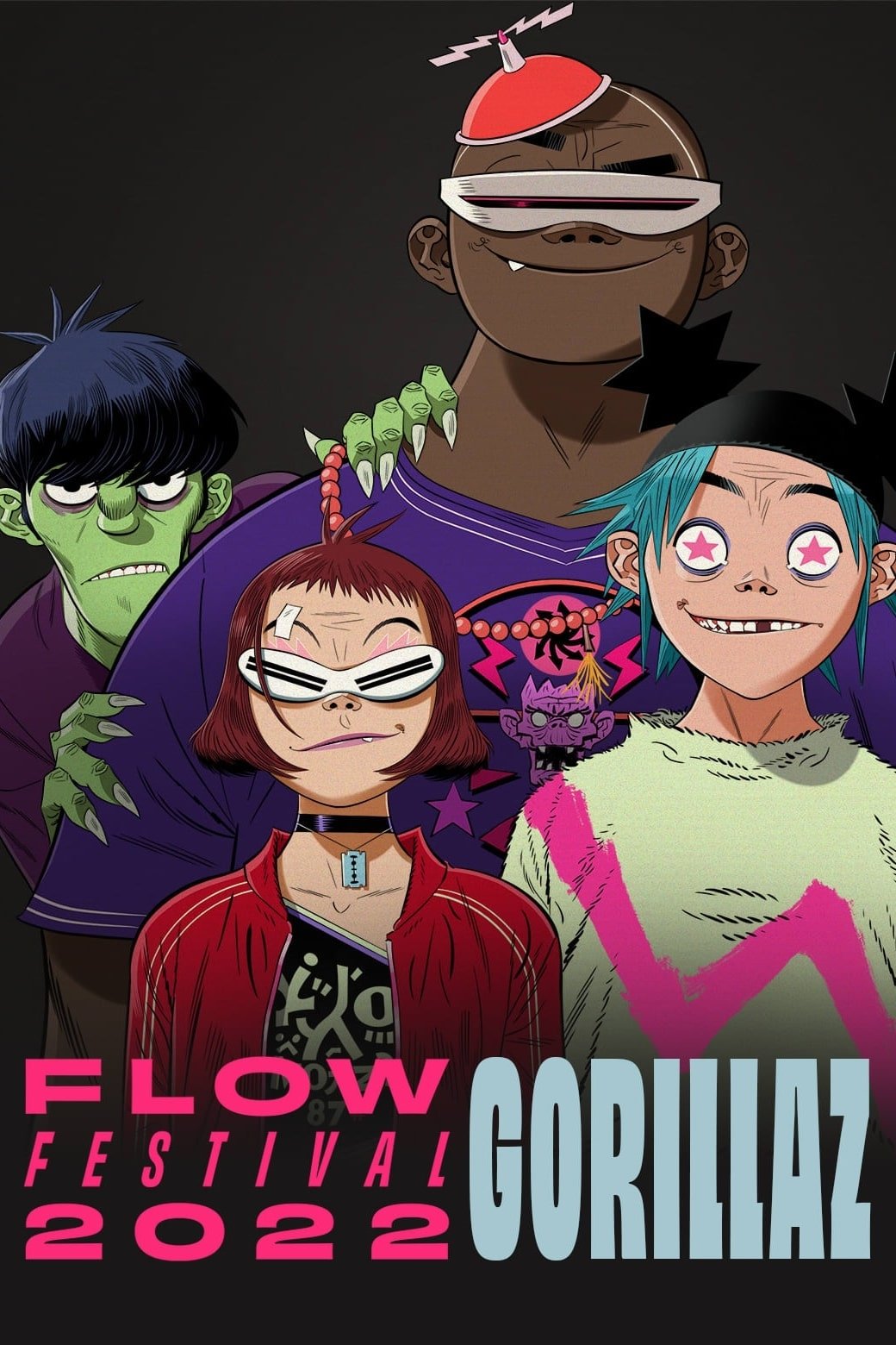 Gorillaz Live in Flow Festival 2022 FilmFlow.tv