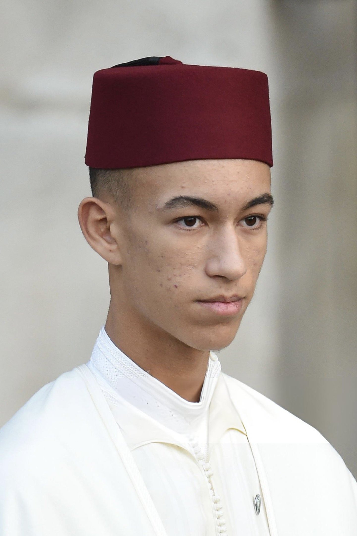 et billede af Prince Moulay Hassan