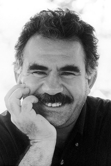 et billede af Abdullah Öcalan