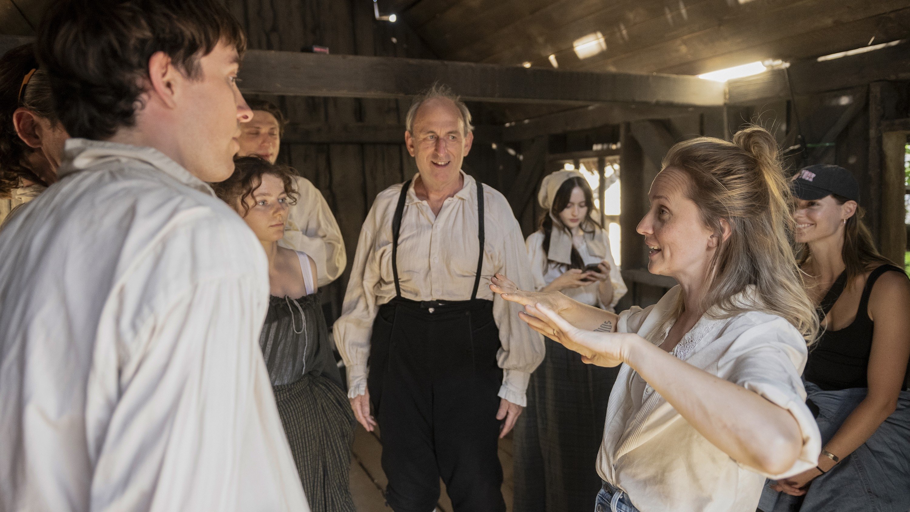 The Testament of Ann Lee backdrop