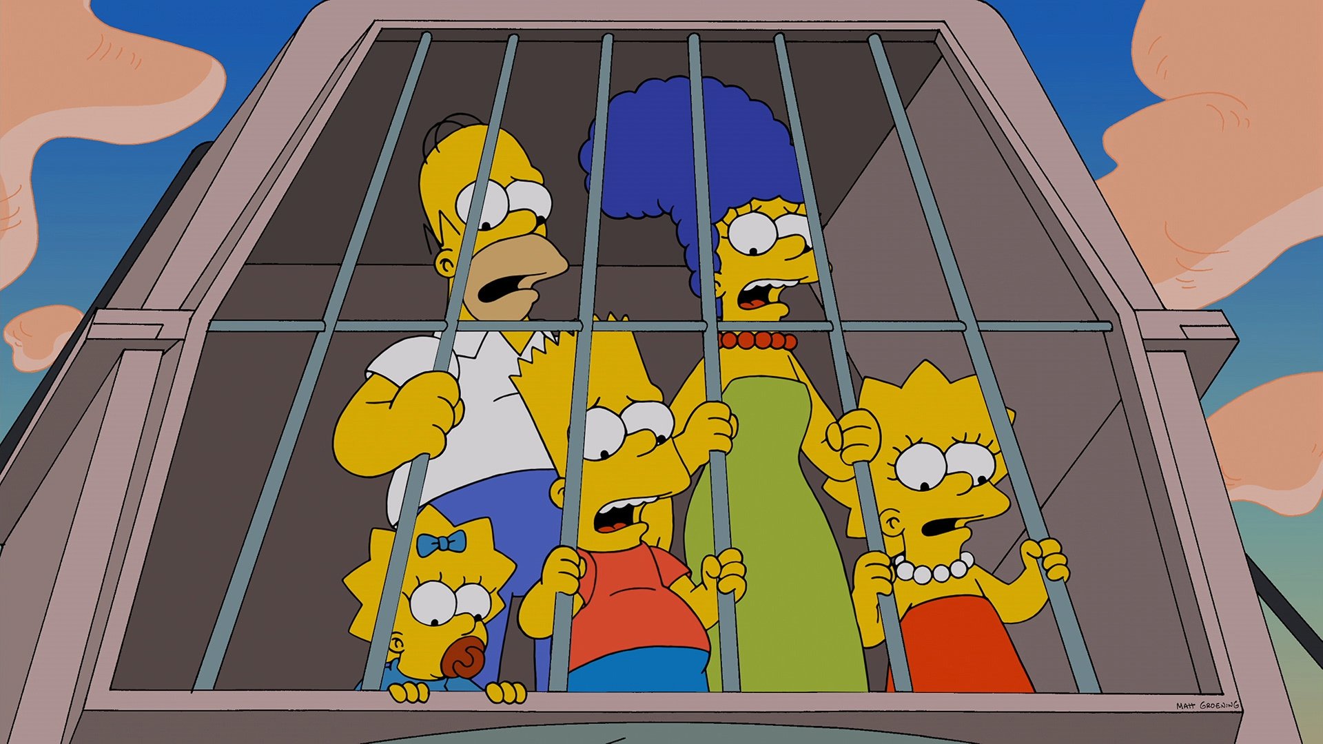 The Simpsons Season 26 :Episode 10  The Man Who Came to Be Dinner