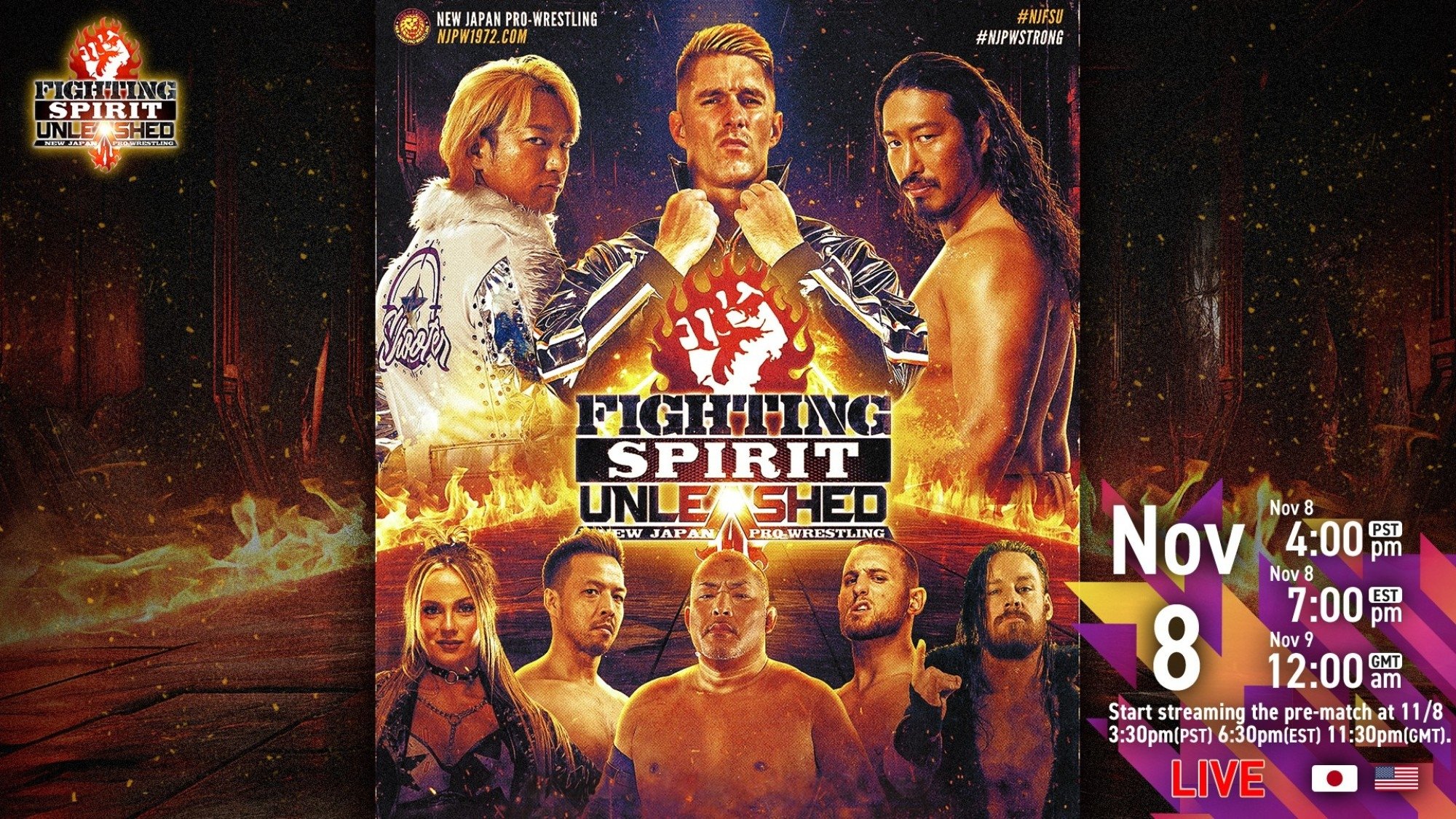 NJPW: Fighting Spirit Unleashed 2024