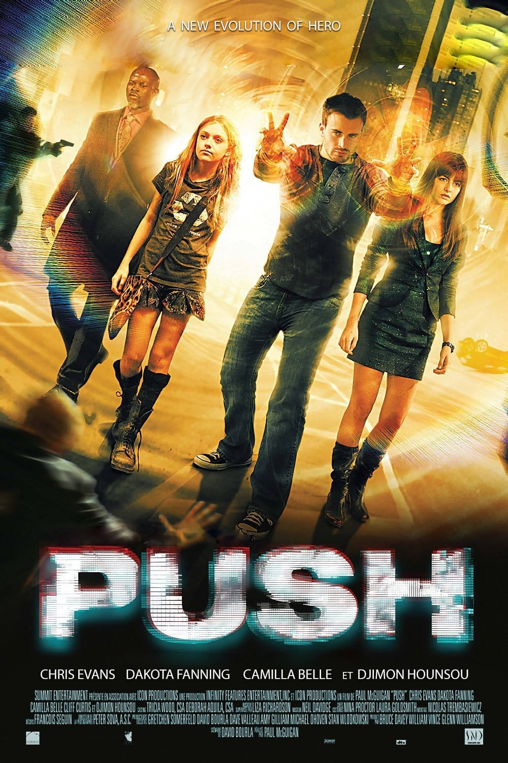 Push (2009) - Posters — The Movie Database (TMDb)