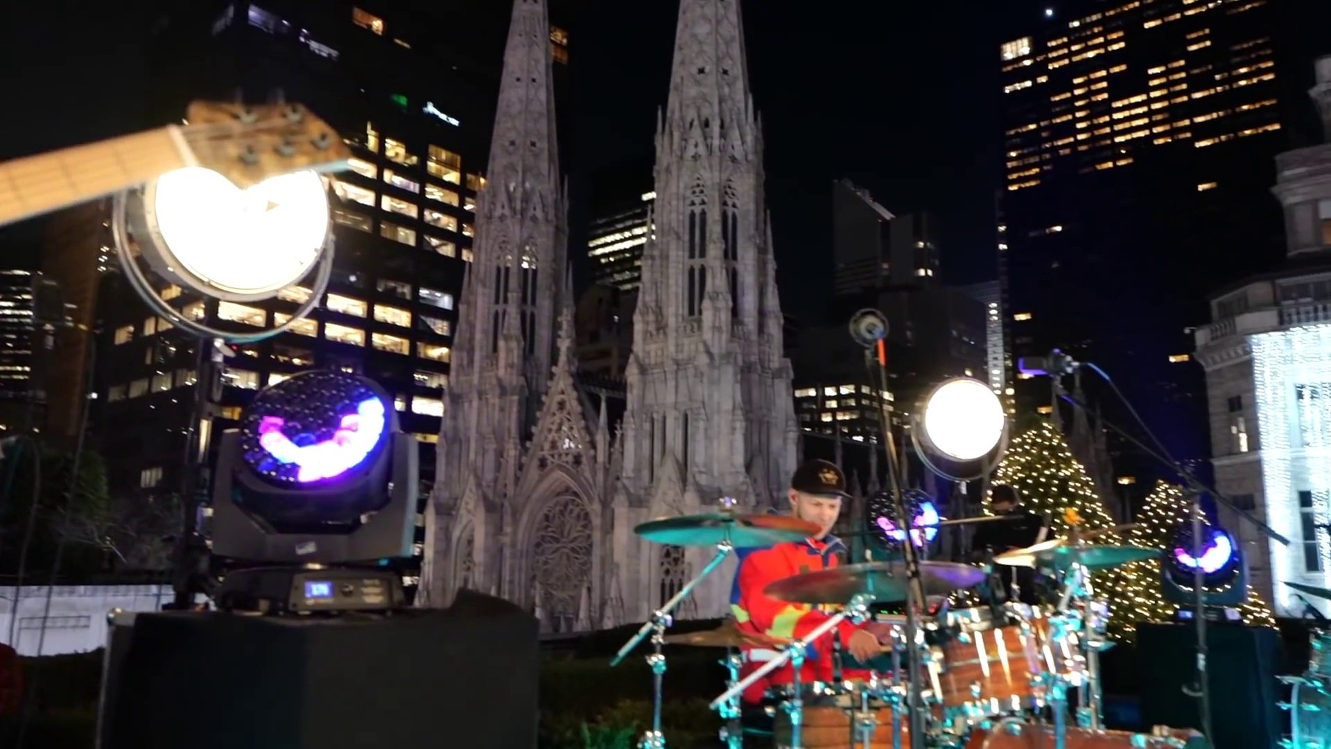Goose: 2020.12.11 - Goosemas - Rockefeller Center - New York, NY Backdrop