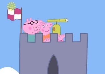 Peppa Pig Season 1 :Episode 27  Windy Castle