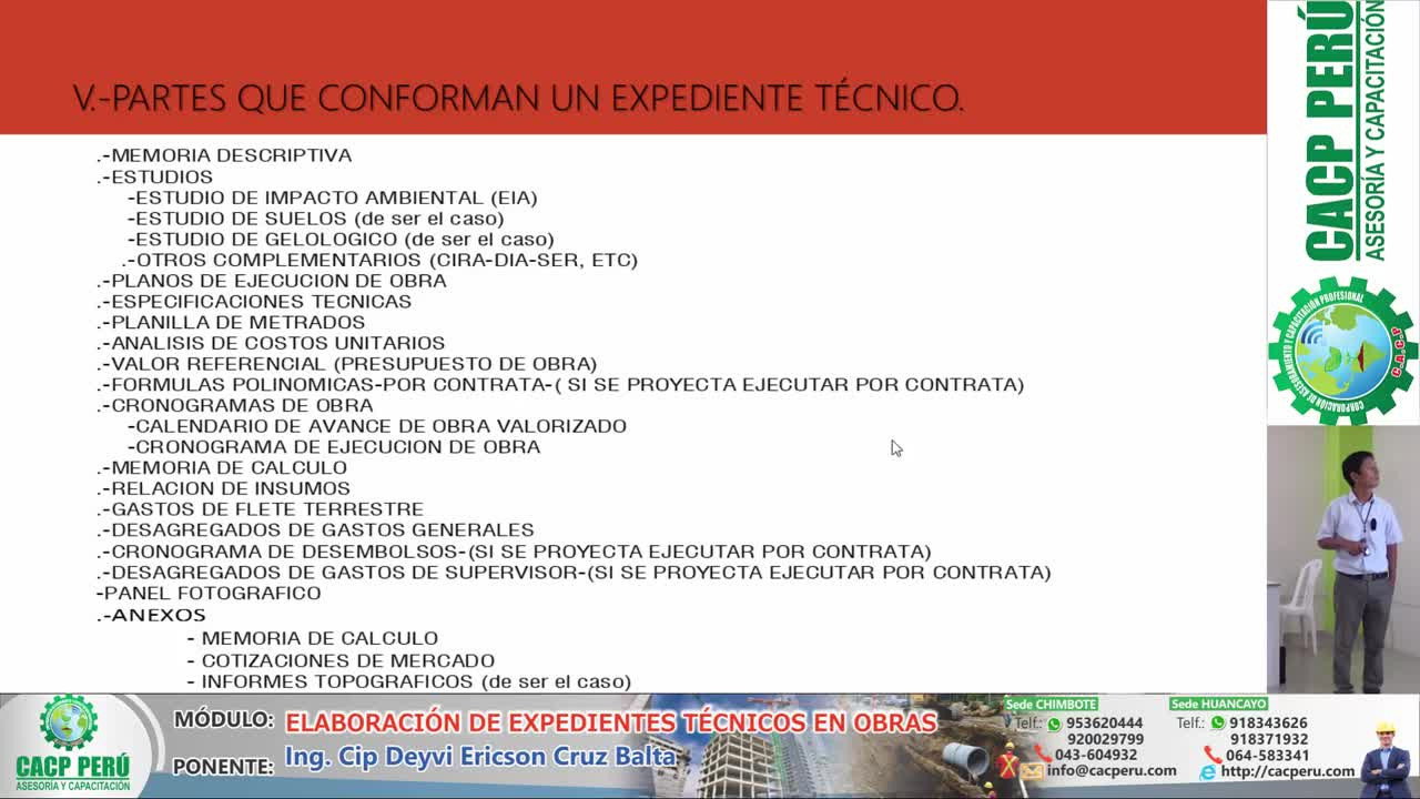 PROGRAMACION, METRADOS, COSTOS,PRESUPUESTOS Y VALORIZACION DE OBRAS Season 1 :Episode 11  Episode 11