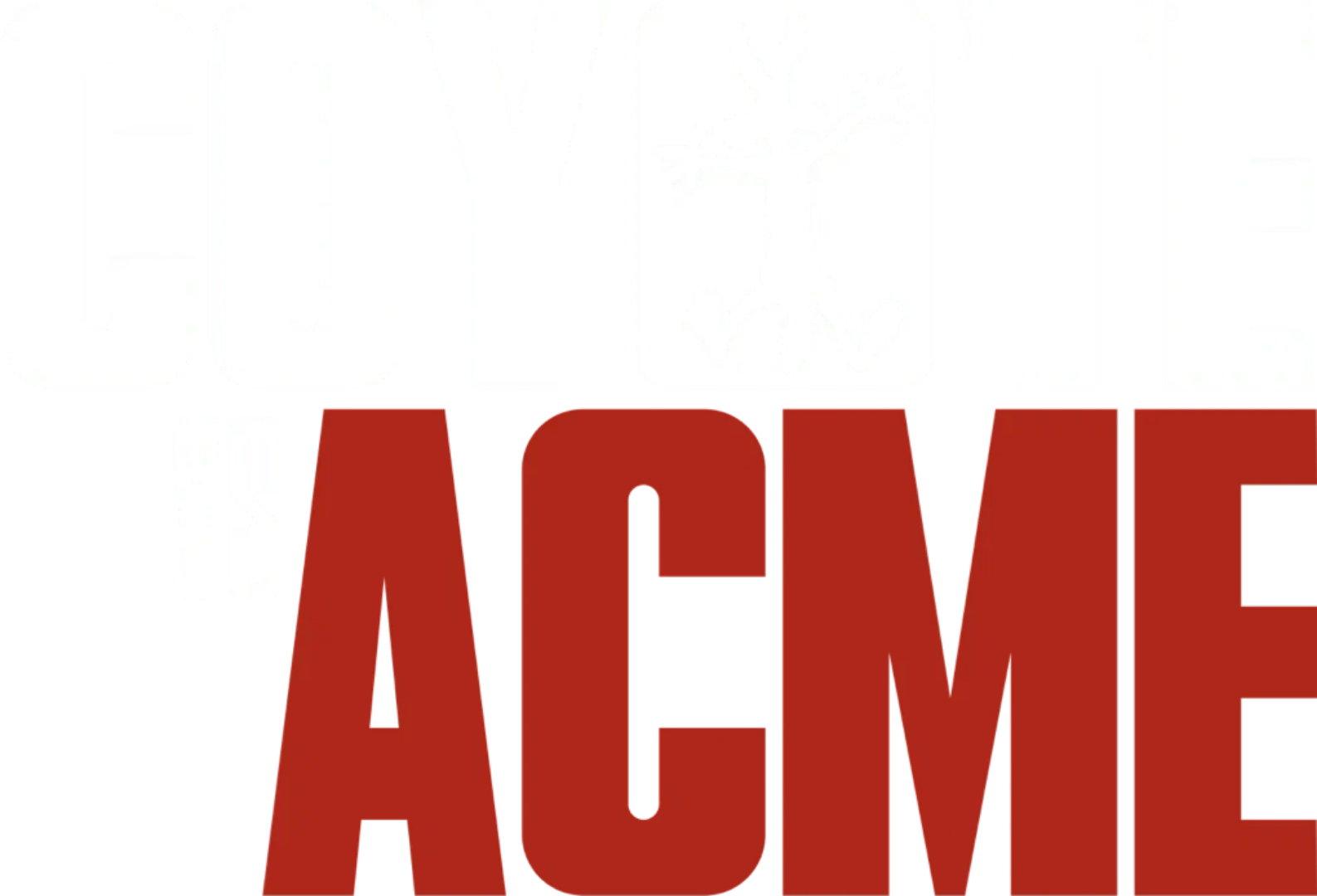 Coyote vs. Acme Logo