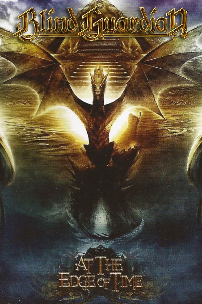 Plakat, der markedsfører Blind Guardian - A Journey to the Edge of Time