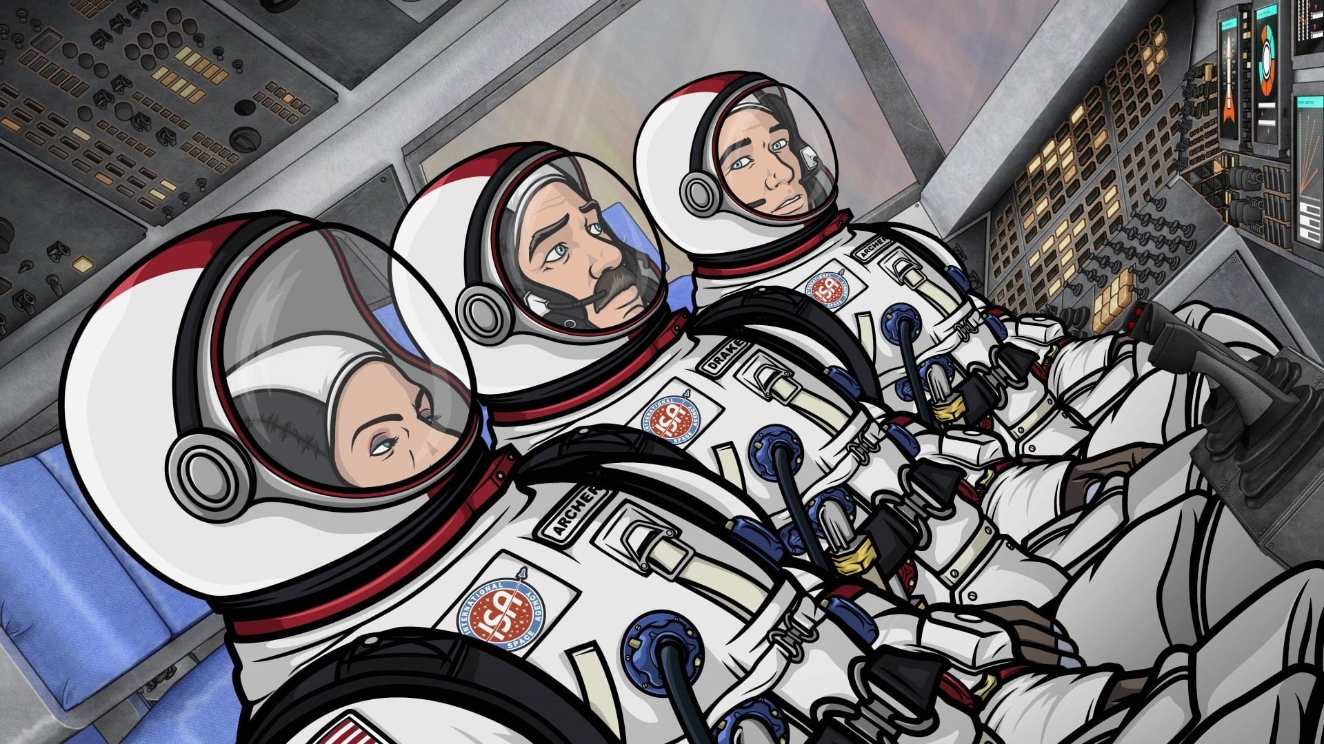 Archer Season 3 :Episode 9  Space Race (1)