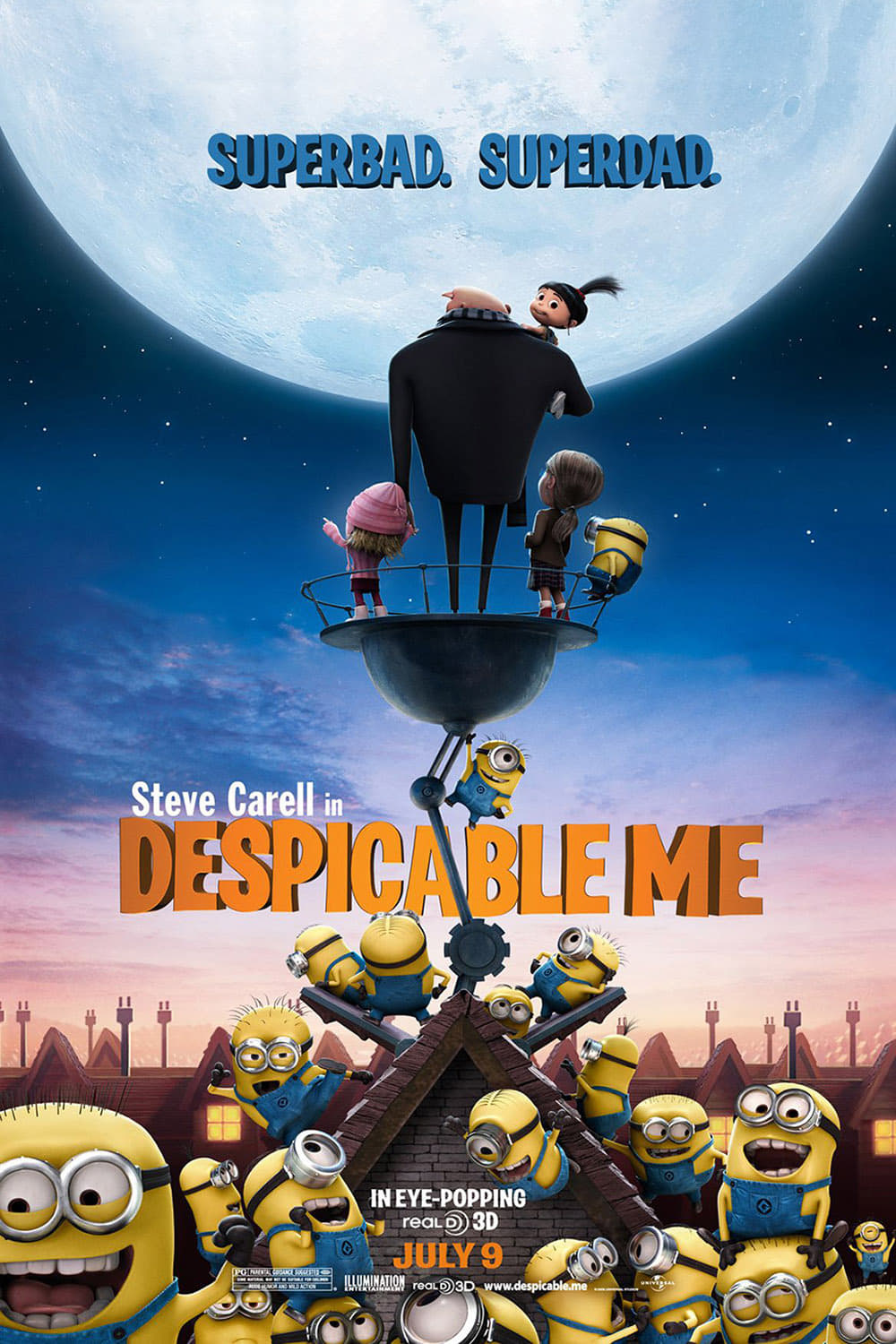 Despicable Me Movie poster